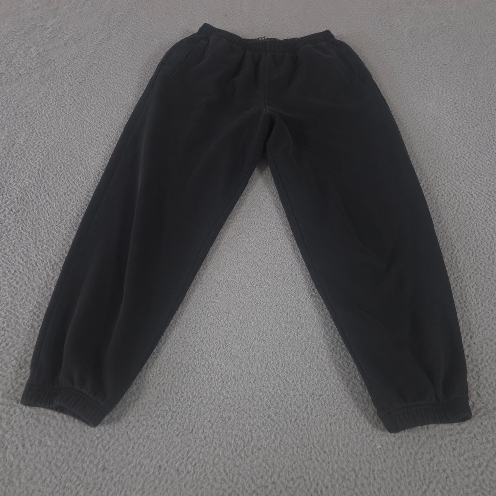 Gap Sweatpants Womens Medium Black High Rise Vintage Soft Joggers‎ Tapered Leg